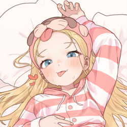 This is a pixiv picture whose title is サーシャ💙.