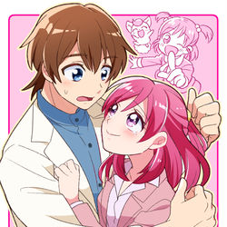 This is a pixiv picture whose title is オトナプリキュア5話.