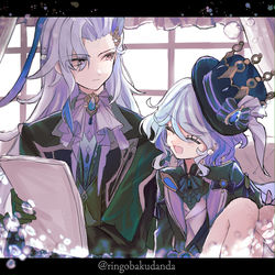 This is a pixiv picture whose title is 500年.