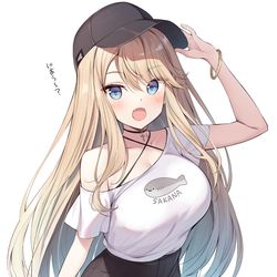 This is a pixiv picture whose title is キャップ妹.