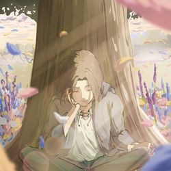 This is a pixiv picture whose title is THE END.