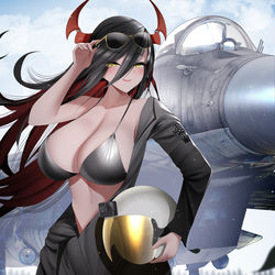 This is a pixiv picture whose title is FDG Fighter Pilot.