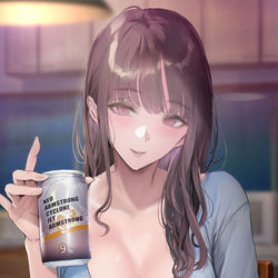 This is a pixiv picture whose title is 【続】帰宅途中に自宅のカギを落としてしまったようでやむを得ず合～.