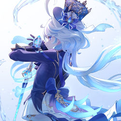 This is a pixiv picture whose title is 不休のソリスト.