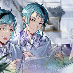 This is a pixiv picture whose title is 次はどこをまわりましょうか.