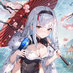 This is a pixiv picture whose title is 尘白禁区.