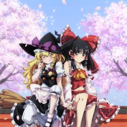 This is a pixiv picture whose title is 幻想万華鏡　FINAL Memorial Book（中巻）ジャケ.