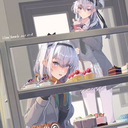 This is a pixiv picture whose title is 冬月 涼月.