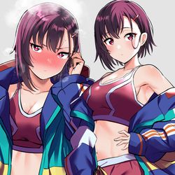 This is a pixiv picture whose title is ゾン100の閑さん.