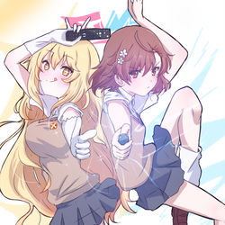 This is a pixiv picture whose title is only my railgun!.