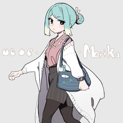 This is a pixiv picture whose title is 真理果 OL Style.