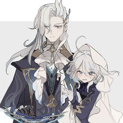 This is a pixiv picture whose title is ヌヴィフリ.