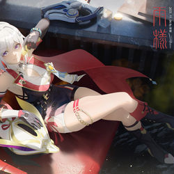 This is a pixiv picture whose title is 托帕＆账账“工作使人快乐”.