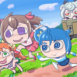This is a pixiv picture whose title is F.