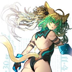 This is a pixiv picture whose title is 【skeb】いいおしりの日のアタランテ.