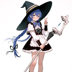 This is a pixiv picture whose title is 是胖次神的女僕裝.