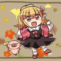 This is a pixiv picture whose title is 秋―みあ.