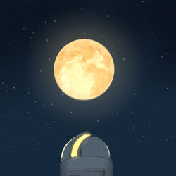 This is a pixiv picture whose title is うみべの天文台.