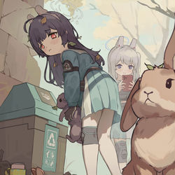 This is a pixiv picture whose title is ミユ.