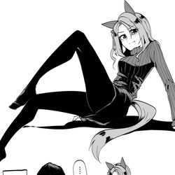 This is a pixiv picture whose title is キングとタイツとトレーナー.