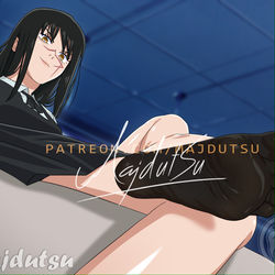 This is a pixiv picture whose title is Asa Mitaka Feet.