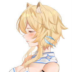This is a pixiv picture whose title is 猫になってうっかり舌をだしっぱにする蛍ちゃん.