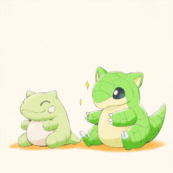 This is a pixiv picture whose title is ものまね.