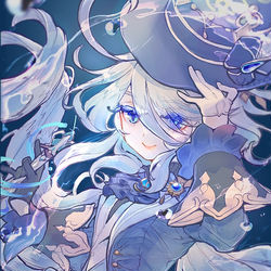 This is a pixiv picture whose title is ふりーなほしーな.