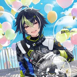 This is a pixiv picture whose title is 伊波ライさん 誕生日ビジュアル.