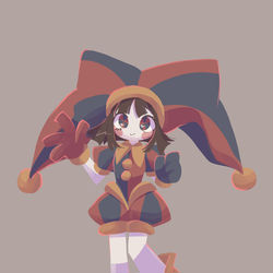 This is a pixiv picture whose title is ぽむに.