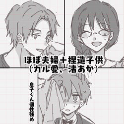 This is a pixiv picture whose title is ハッピーファミリー.