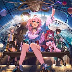 This is a pixiv picture whose title is 星空｡･:*˚:✧.