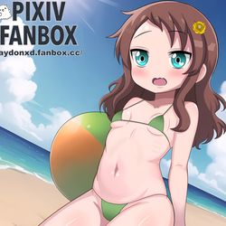 This is a pixiv picture whose title is Riko Saikawa - Kobayashi-san.