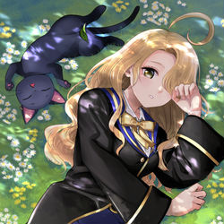 This is a pixiv picture whose title is 牡羊座の魔女.