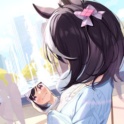 This is a pixiv picture whose title is キタちゃんとデート！①.
