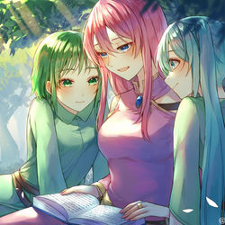 This is a pixiv picture whose title is 昼下がりの魔導師組.