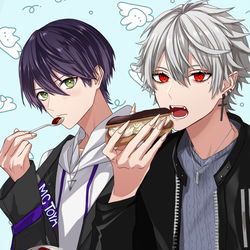 This is a pixiv picture whose title is 甘党キッズ.