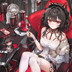 This is a pixiv picture whose title is 🩸.