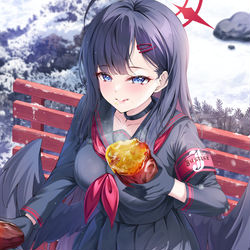 This is a pixiv picture whose title is 半分あげます～.