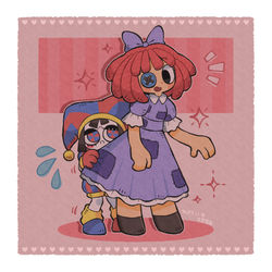 This is a pixiv picture whose title is ぎゅ.