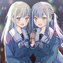 This is a pixiv picture whose title is また一緒に笑おう.
