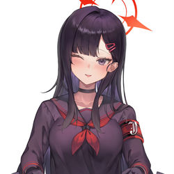 This is a pixiv picture whose title is lifts her skirts.