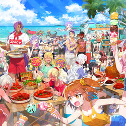 This is a pixiv picture whose title is ServantSummerVacation2023.