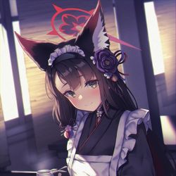 This is a pixiv picture whose title is 和メイドワカモ.