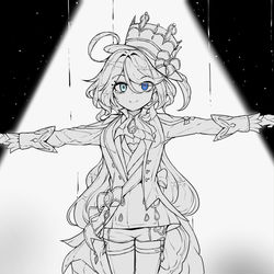 This is a pixiv picture whose title is #フリーナ.
