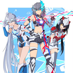 This is a pixiv picture whose title is ウルトラマン 擬人化SP.