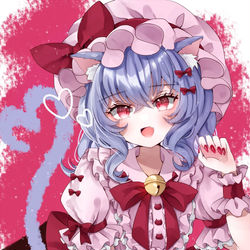 This is a pixiv picture whose title is ねこレミリア.