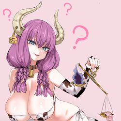 This is a pixiv picture whose title is 擬牝台のアウラ.