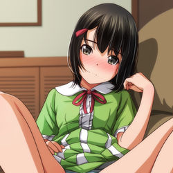 This is a pixiv picture whose title is 今日の一枚3809 (0:50+0:50+1:20).