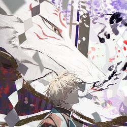 This is a pixiv picture whose title is natsume.